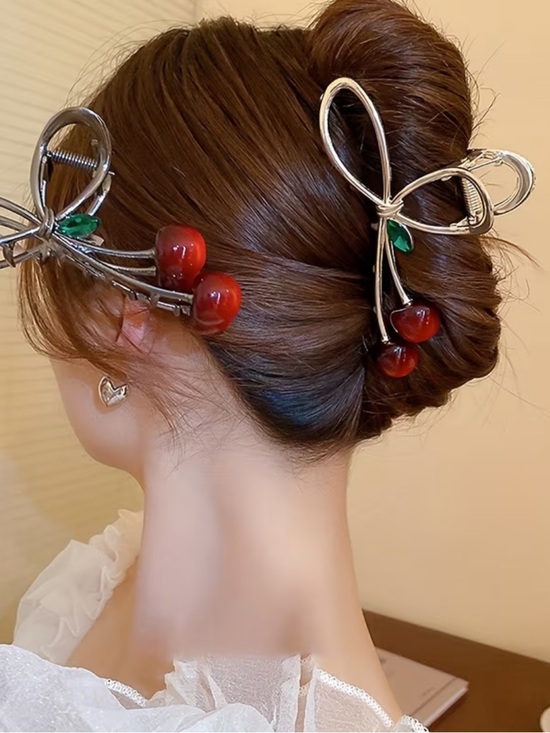 Accessories - Red Cherry Hair Clip
